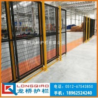 蘇州工業金屬隔離網 車間機器設備隔離圍欄 配套大門