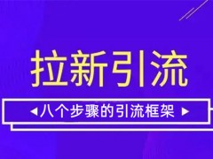 我來說說：做引流拉新活動總結(jié)的八個步驟的引流框架