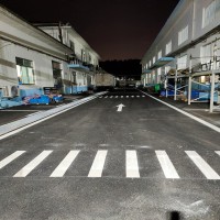 吳江道路標線、車道標線、交通標線、蘇州工廠行車道消防道路畫線