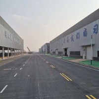 張家港車道虛線、車行道實線、車道黃線、通道白線施工
